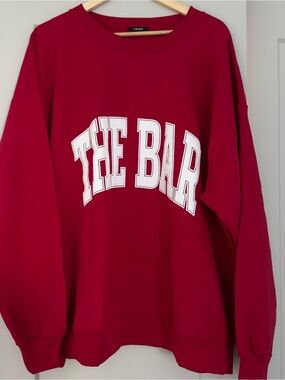 The Bar Varsity Sweatshirt